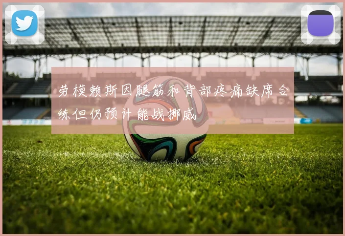 劳模赖斯因腿筋和背部疼痛缺席合练但仍预计能战挪威