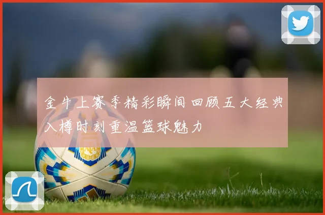金牛上赛季精彩瞬间回顾五大经典入樽时刻重温篮球魅力